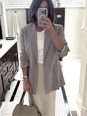 Athleta MVP Blazer- Mortar Mushroom $179